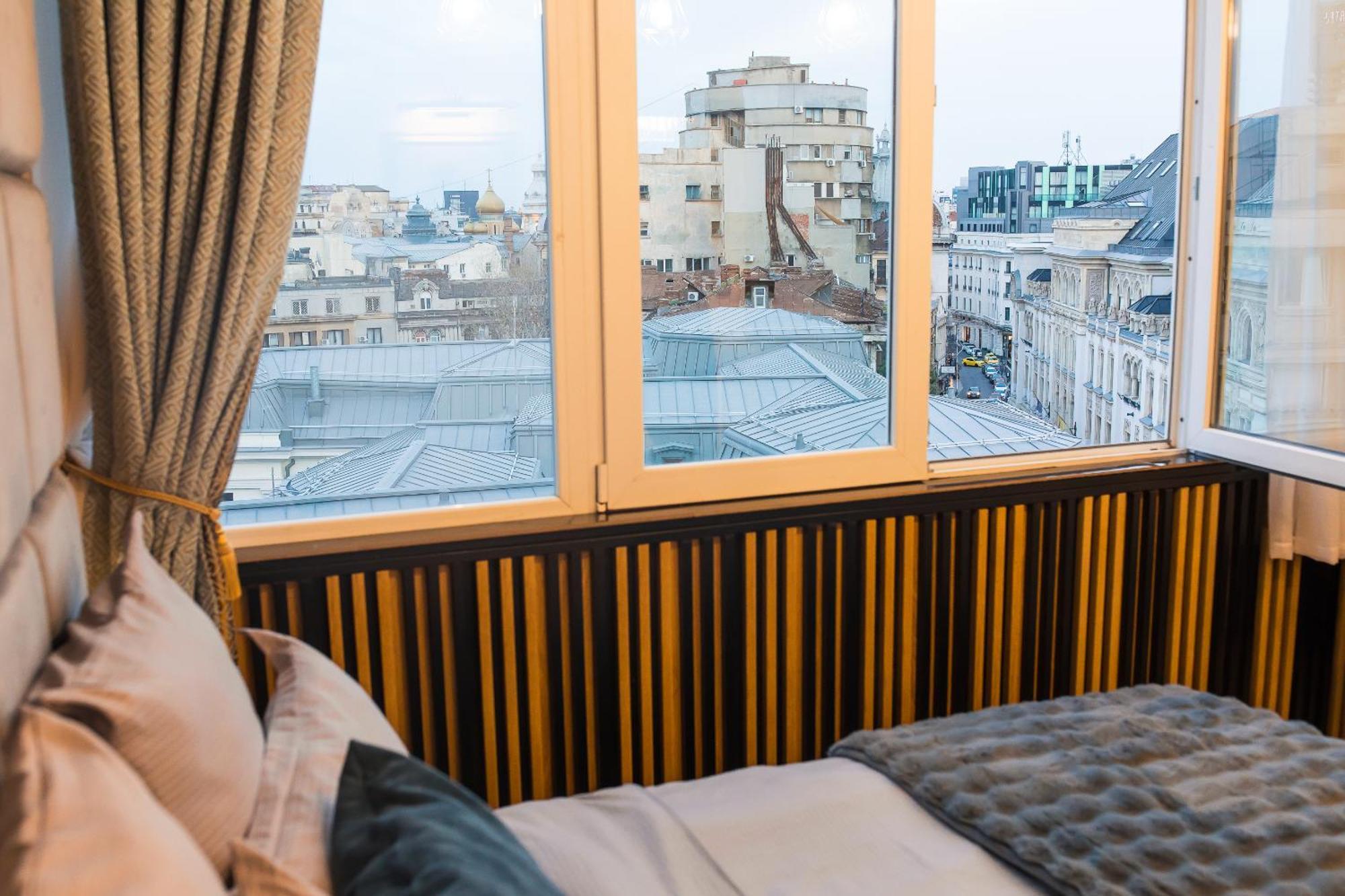 Royalty Apt With City Views On Calea Victoriei Bucharest Luaran gambar