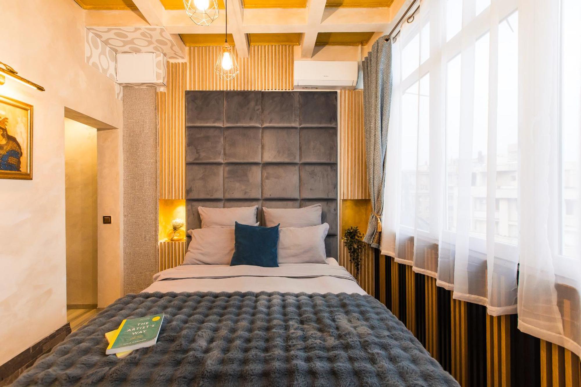 Royalty Apt With City Views On Calea Victoriei Bucharest Luaran gambar